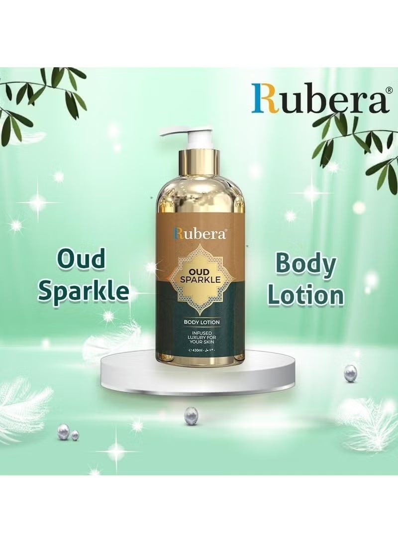 Rubera Oud Sparkle Body Lotion, 430 ml - Image 2
